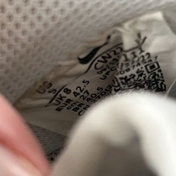 Nike Air Force 1 '07 Shoes Triple White Sneakers DD8959-100 Mens Size 9 - Picture 8 of 10